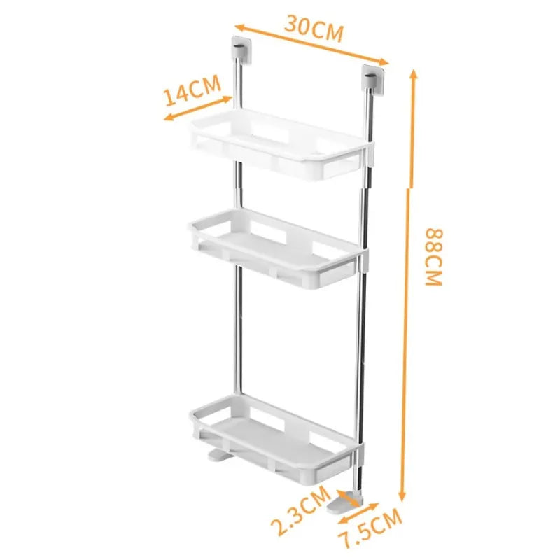 Estante de 3 Niveles para Baño – Organiza con Elegancia y Eficiencia - Novara