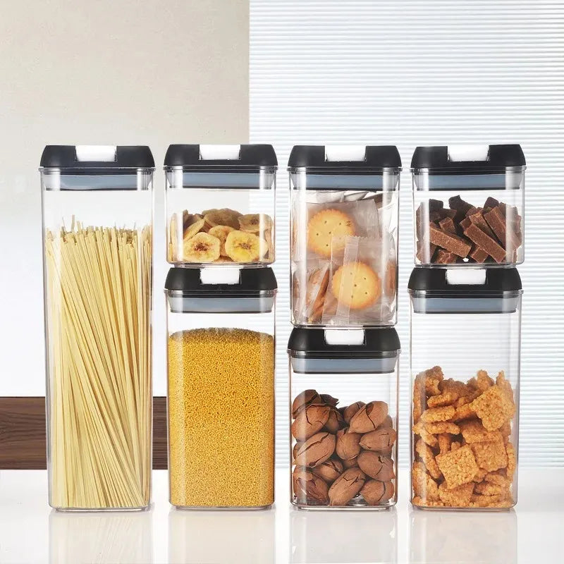 Organizador Hermético Cocina Set 7 Unidades - Novara