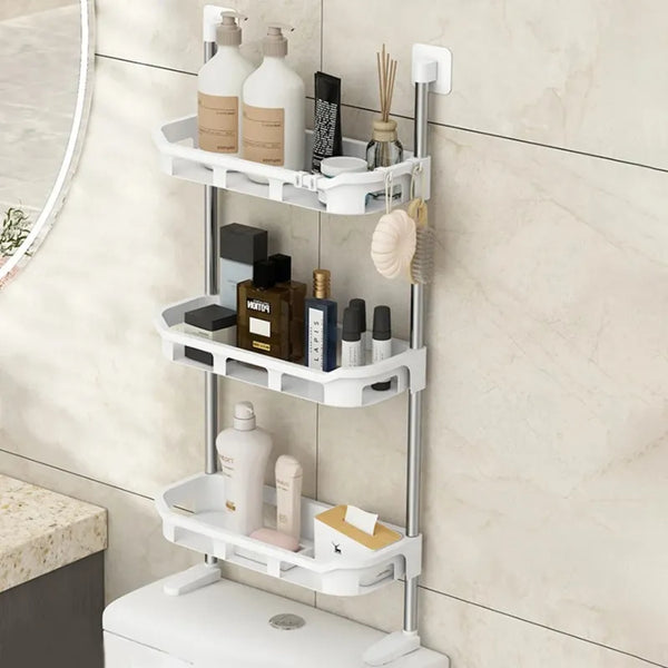 Estante de 3 Niveles para Baño – Organiza con Elegancia y Eficiencia - Novara