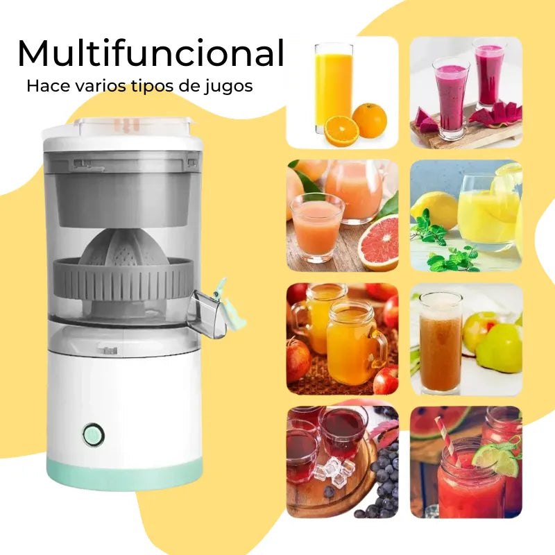 Exprimidor de Frutas Multifuncional Recargable y Portátil - Novara