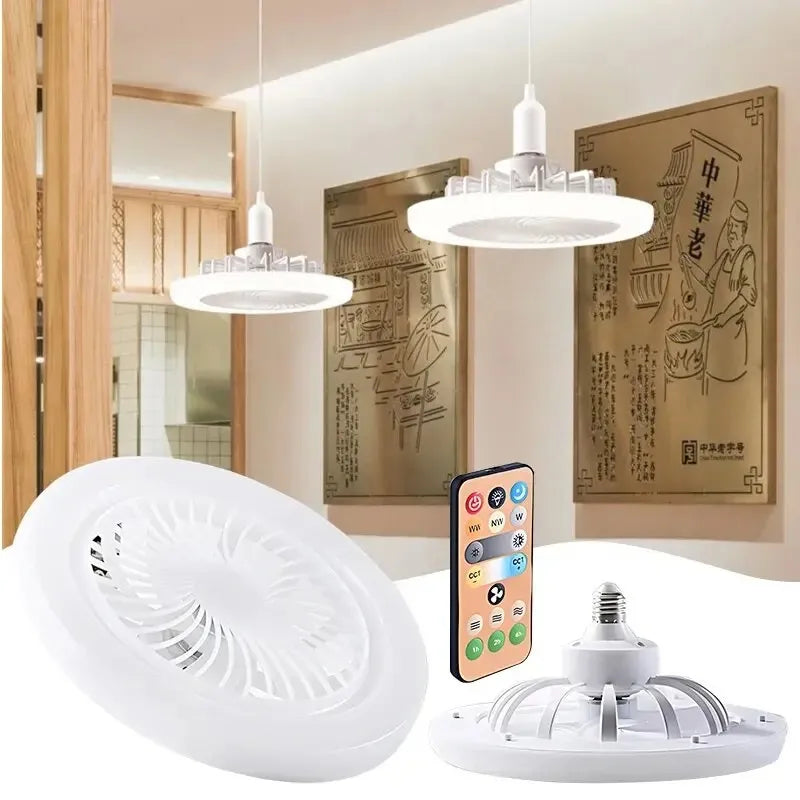 Ventilador De Techo Silencioso Con Iluminación - Novara