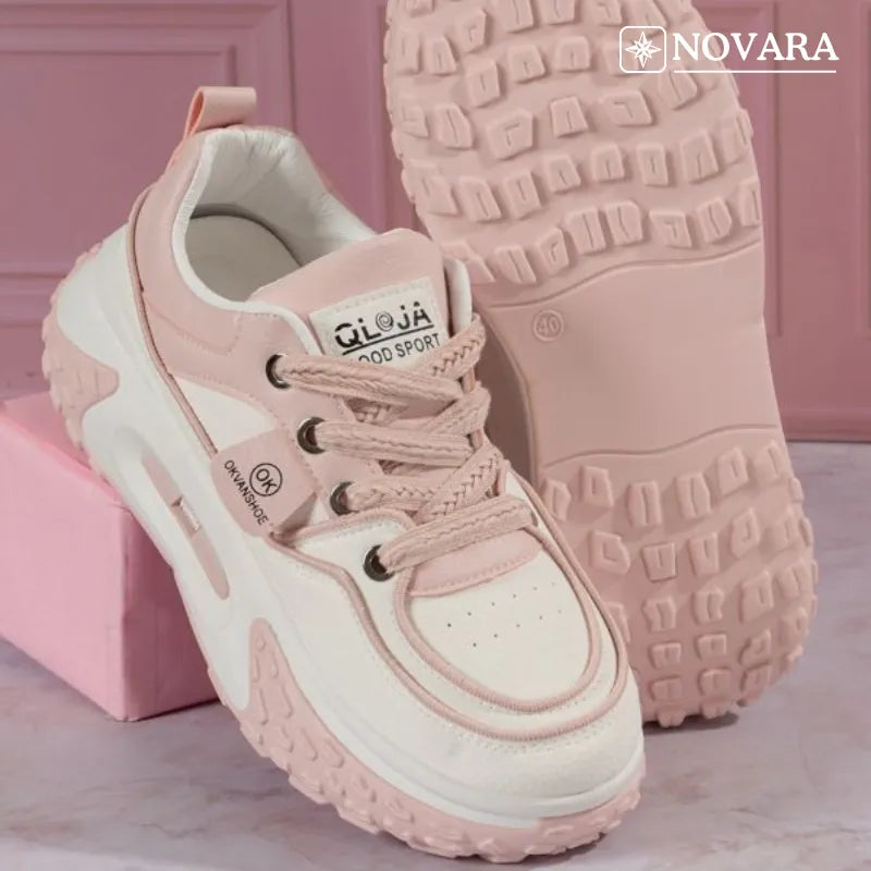 Zapatillas De Cuero OKVAN Para Mujer