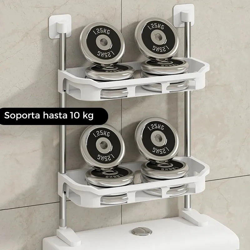 Estante de 3 Niveles para Baño – Organiza con Elegancia y Eficiencia - Novara