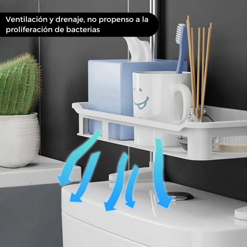 Estante de 3 Niveles para Baño – Organiza con Elegancia y Eficiencia - Novara