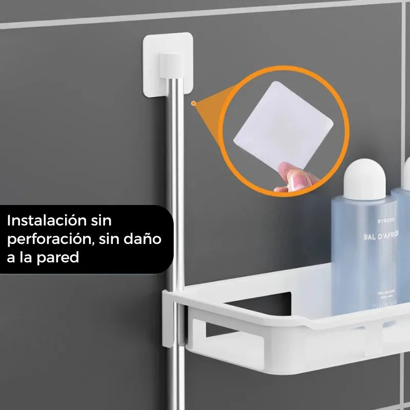 Estante de 3 Niveles para Baño – Organiza con Elegancia y Eficiencia - Novara