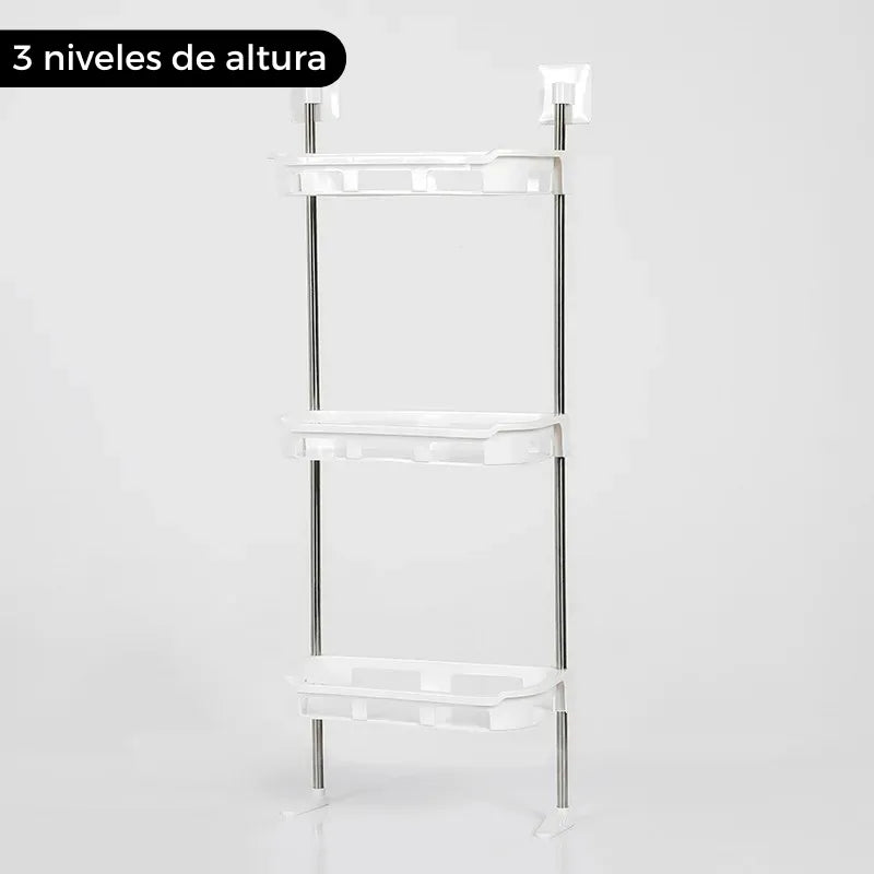 Estante de 3 Niveles para Baño – Organiza con Elegancia y Eficiencia - Novara