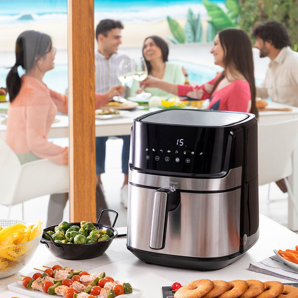 Freidora de Aire Fryinn Pro 1700W 5,5L Acero Inoxidable